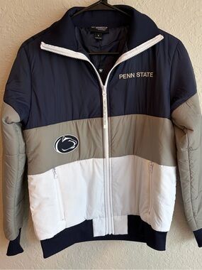 Penn State Nittany Lions Wild Collective Puffer Jacket - Women’s Small NWOT